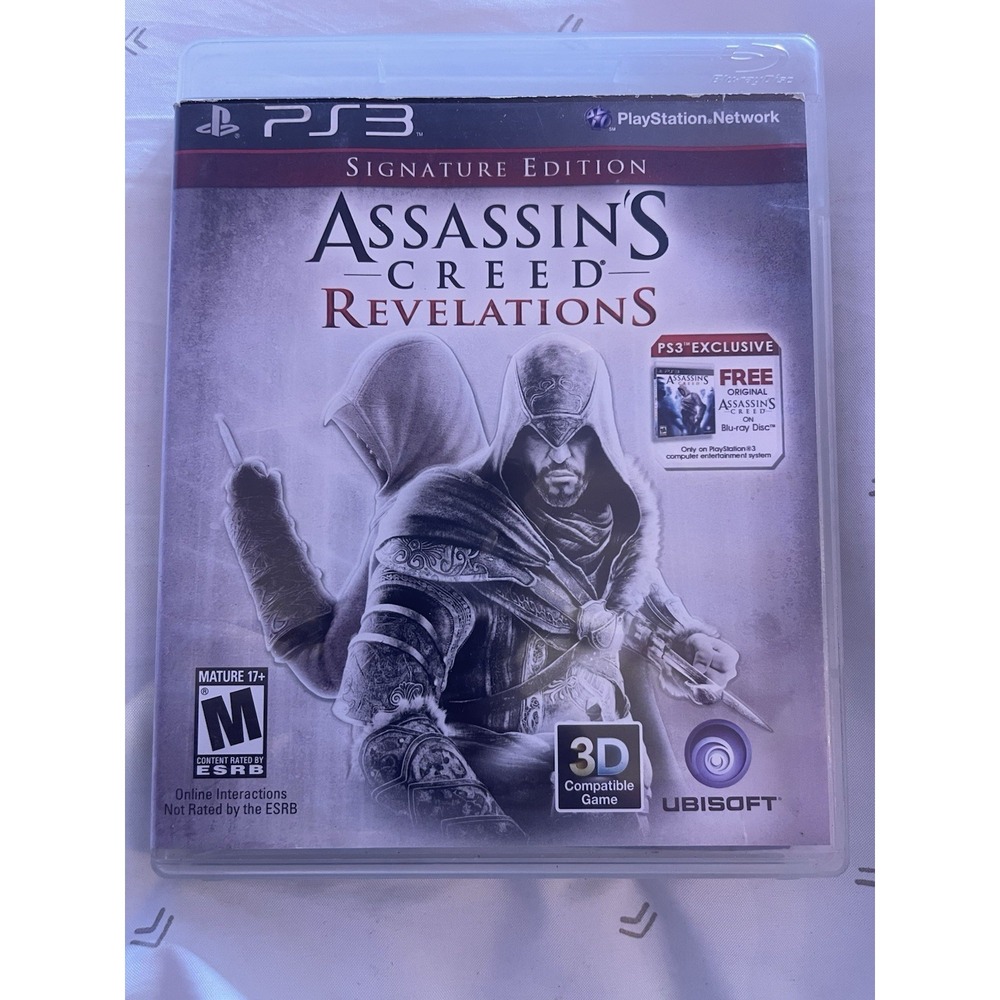 Assassin's Creed: Revelations -- Signature Edition (Sony PlayStation 3, 2011) PS